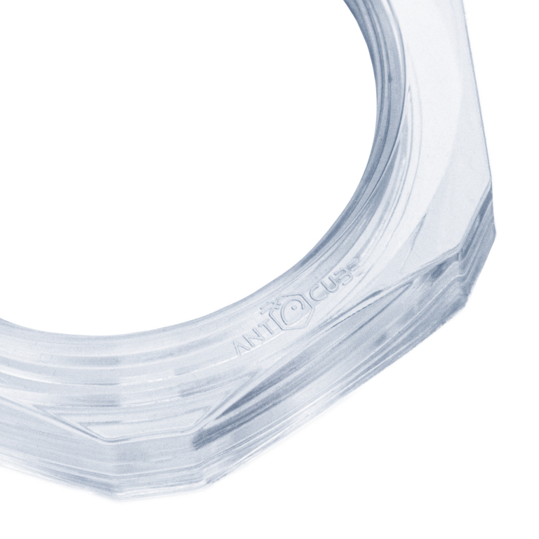 Formicarienmutter 1 1/2 zoll - glasklar